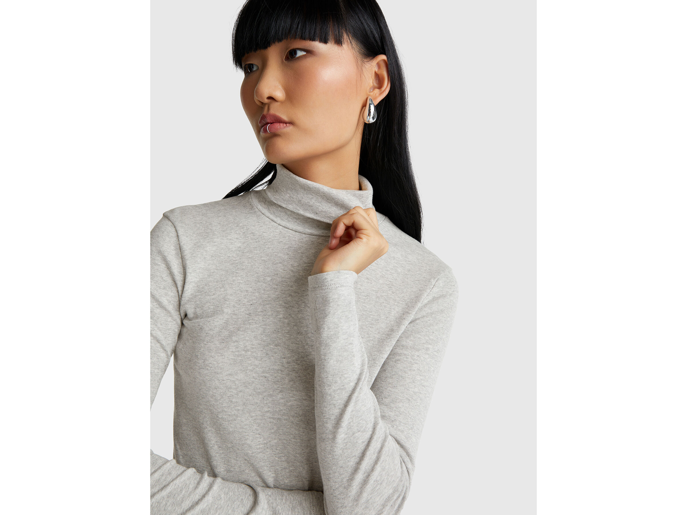 TURTLE NECK SWEATER Women image number 4